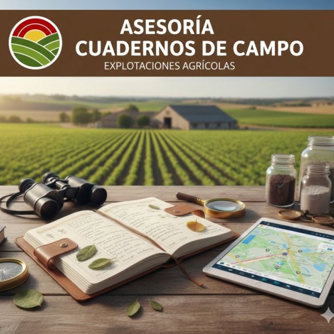 cabecera de cuadernos de campo servicio